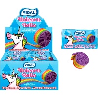 Rolla Belta Unicorn zure rolletjes - Vidal - 24 stuks