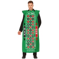Roulette-tafelkostuum voor volwassenen