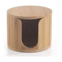 Bamboe houder voor wattenschijfjes