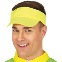 Neonkleurige zonneklep - 1 stuk