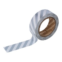 Washi-tape met metalen strepen 10 m - 1 eenheid