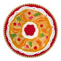 Schaal van 30 cm voor Driekoningen cake - 2 stuks