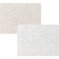 Placemat van 40 x 30 cm kurk bladeren - 1 stuk