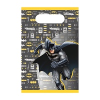 Batman-feestzakjes 15,8 x 23,6 cm - 8 stuks