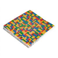 Happy Birthday Lego Servetten 16,5 x 16,5 cm - 12 stuks