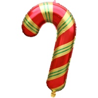 Goudkleurige zuurstokballon van 98 cm