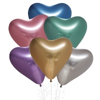 Hartvormige biologisch afbreekbare latex ballonnen van 35 cm - Sempertex - 12 stuks