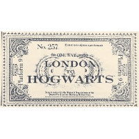 Harry Potter-servetten 'London to Hogwarts' van 20 x 11 cm - 20 stuks