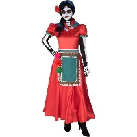 Rosabella Catrinas-verkleedkostuum voor dames