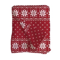 Kerstpatroon Deken 1,50 x 1,25 m