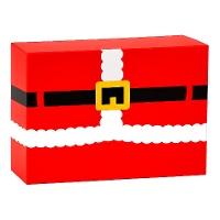 Kerstsnoepdoos van 18 x 13,5 x 7,5 cm - Decora