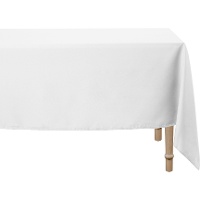 Tafelkleed van 1,70 x 1,40 m van witte stof