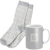 Panot cadeau set: mok en sokken