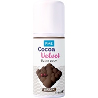 Eetbare fluweelspray van cacaoboter 100 ml - PME