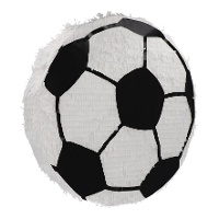 Voetbal Pinata in de vorm van een bal van 50 x 50 cm