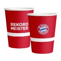 FC Bayern München bekers van 250 ml - 8 stuks