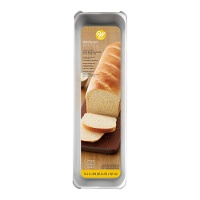 Rechthoekige bakvorm voor brood van aluminium 40 x 10 cm - Wilton