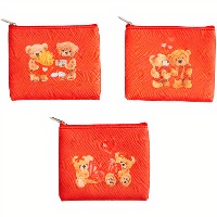 Portemonnee met liefdesberen - 1 stuk