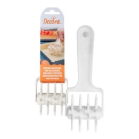 Mini deegroller voor doorboren - Decora