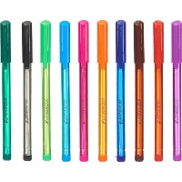 Gekleurde Ballpointpennen - 10 stuks