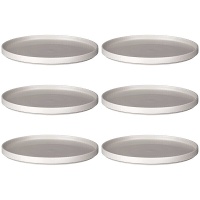 Plat van 20 cm glad - 6 eenheden