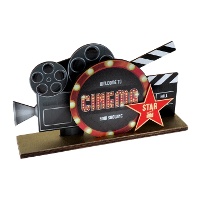 Hollywood tafeldecoratie van 20 x 4 x 13 cm