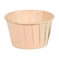 Cupcakevormpjes van 5 cm kraft - 50 stuks