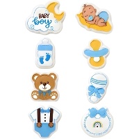 Suikerfiguren Baby Boy - 8 stuks
