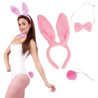 Roze Konijnenset