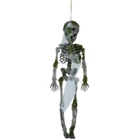 Skelet Hanger met Mos van 40 cm