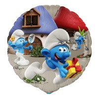Smurfenballon van 46 cm met leuke Smurfen