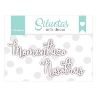 Chipboard Momentazo en Wij - Artis Decor - 2 stuks