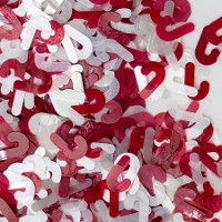 Sprinkels van glitterende candy cane-stokjes van 1 gr - PME