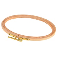 Ovale borduurring van 30 cm - Nadel