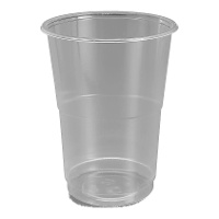 Doorzichtige plastic bekers van 500 ml - 50 stuks