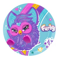 Furby borden van 23 cm - 8 stuks