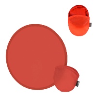 Opvouwbare frisbee met hoes - 1 stuk