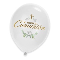 Latex ballonnen voor Mijn Eerste Communie JHS van 30 cm - 6 stuks