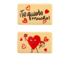 Assortiment witte chocoladefiguurtjes 