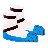 Blauwe astronaut schoenhoezen voor kinderen