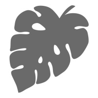 Tropisch blad stansvorm - Artemio