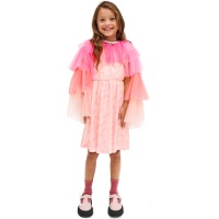 Roze kindercloak met verloop