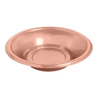 Ronde plastic kommen van 18 cm - 6 stuks