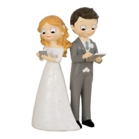 Bruidstaarttopper met technologie van 21 cm