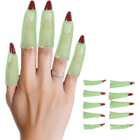 Monsterlijke groene en bruine klauwvingers - 10 stuks