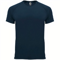 T-shirt 100% polyester marineblauw - Roly
