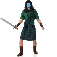 Braveheart Schots kostuum voor mannen