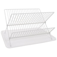 Afdruiprek 43 x 26 x 35 cm wit