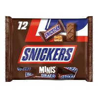 Melkchocolade Snickers met mini pinda's - 12 stuks