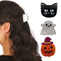 Halloween Klemmen met Assorti Figuren - 3 Stuks